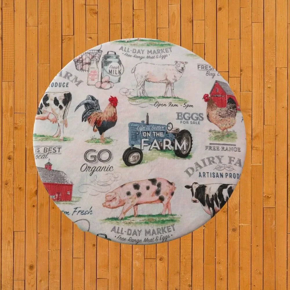 Kitchenaid Bowl Cover, Reversible Farm and Sunflowers